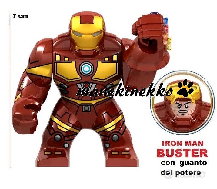 Lego Marvel Supereroi tutti i costumi di Iron Man