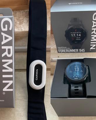 Garmin Forerunner 945 + fascia cardio HRM-PRO Plus