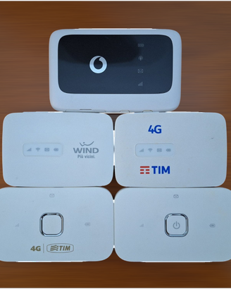 ROUTER WIFI 4G+ E MODEM FIBRA TIMHUB+