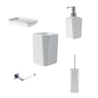 SET ACCESSORI PER BAGNO MODERNI LINEA DIVA