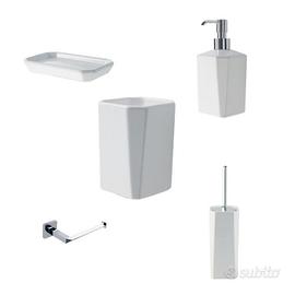 SET ACCESSORI PER BAGNO MODERNI LINEA DIVA