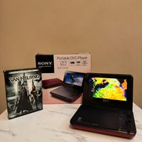 Lettore DVD Portatile Sony DVP-FX750 Rosso