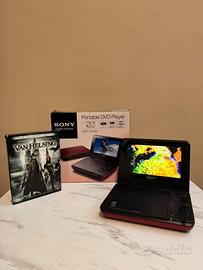 Lettore DVD Portatile Sony DVP-FX750 Rosso