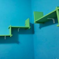 mensole componibili con supporti inclusi