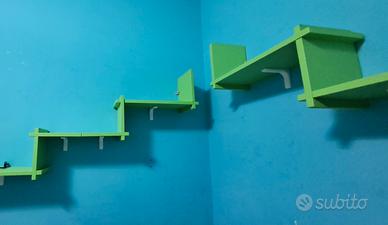 mensole componibili con supporti inclusi