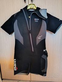 Muta short Mares donna 5mm con cappuccio