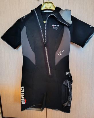 Muta short Mares donna 5mm con cappuccio