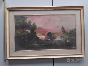 Quadro con cornice 54cm x 81 cm