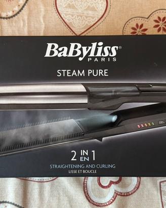 Piastra BaByliss Steam Pure come nuova