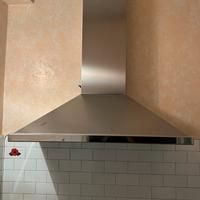 Cappa da cucina in acciaio