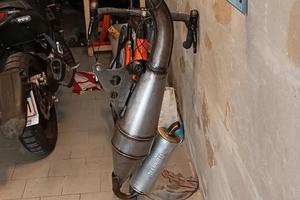 scarico scooter 50 completo 