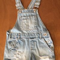 Salopette in jeans Zara tg.6 anni
