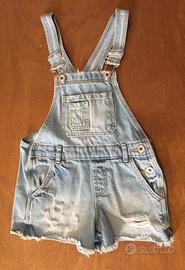 Salopette in jeans Zara tg.6 anni