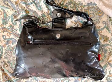 Borsa Onyx in pelle nera