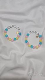 Personalizza i tuoi braccialetti con il nome.