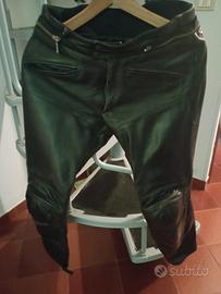 Pantaloni uomo pelle