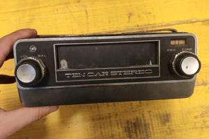 Autoradio Vintage TEN car stereo anni 70 modello L