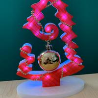 Alberello Natale illuminato 3D