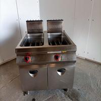 Friggitrice professionale a 2 vasche