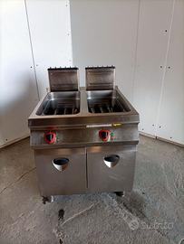Friggitrice professionale a 2 vasche