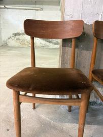 Pack sedie modernariato