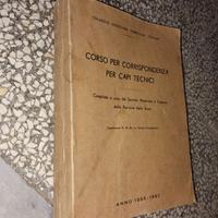 Corso capo tecnico ferroviario 1953