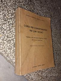 Corso capo tecnico ferroviario 1953