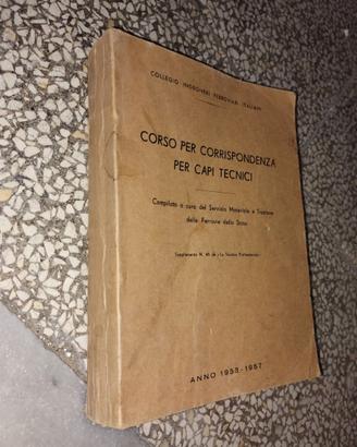 Corso capo tecnico ferroviario 1953