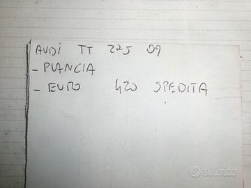 Plancia audi tt seconda serie 09