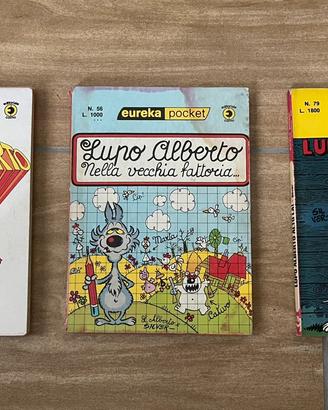 Serie Eureka Pocket - LUPO ALBERTO n. 34,56,79