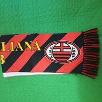 sciarpa milan vintage