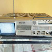 NEC CT-6000 Televisore colori, radio e cassette
