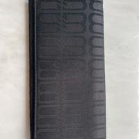 Portafoglio Balenciaga nero in tela con logo