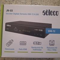 Decoder Digitale terrestre DVB-T2 Seleco