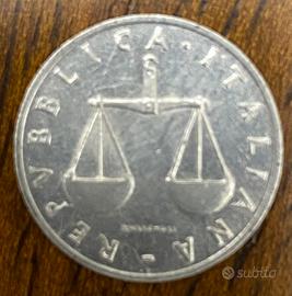 1 Lira Cornucopia - Repubblica Italiana