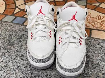 Scarpe da basket sportive alte Jordan 3 da donna