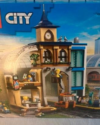 Lego Stazione centrale treni 60469