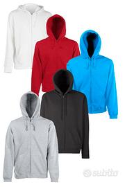 FELPA CON CAPPUCCIO CERNIERA E TASCHE HOODIES 