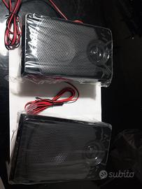 coppia di piccole casse  nuove 