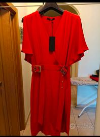 vestito lougette rosso tg s