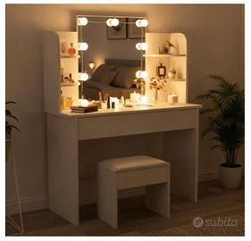 Juskys Toeletta Bella con illuminazione a LED, spe