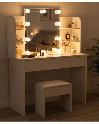 Juskys Toeletta Bella con illuminazione a LED, spe