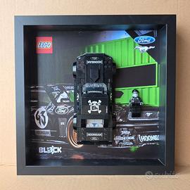 Cornice Display Case Cadre LEGO Ken Block Mustang
