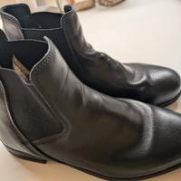 Stivaletti equitazione pelle 37 + ghette 10 anni