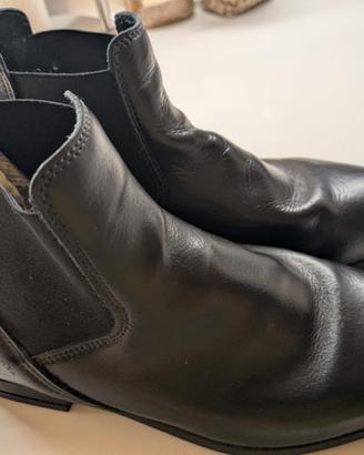 Stivaletti equitazione pelle 37 + ghette 10 anni