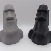 Testa Moai Isola di Pasqua Statua Scultura Deco