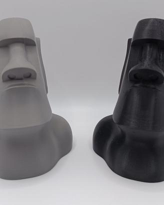 Testa Moai Isola di Pasqua Statua Scultura Deco