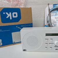 Radio Dab OK + cuffie stereo Panasonic filo 5mt