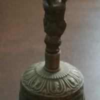 Campana in bronzo altezza 20 cm, diametro 11 cm