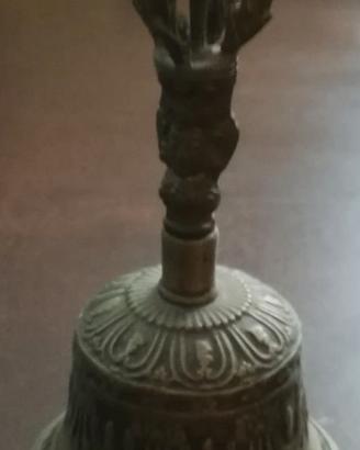 Campana in bronzo altezza 20 cm, diametro 11 cm